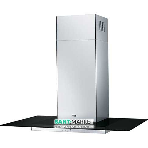 Витяжка для кухні пристінна Franke Glass Linear FGL 9015 BK / XS LED нержавіюча сталь / чорне скло 110.0389.110