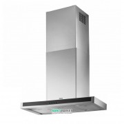 Витяжка для кухні пристінна Franke Neptune FNE 605 XS LED нержавіюча сталь / чорне скло 110.0389.126