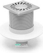 Зливний трап з гідрозатворів MCH з вертикальним випуском DN 50 білий 414 L