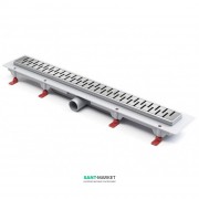 Жолоб водостічний МСН 650 мм з горизонтальним фланцем і матовою гратами Медіум CH 650/50 MN 1