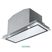 Вытяжка для кухни встраиваемая Franke Inca Plus FBI 737 XS/WH нержавеющая сталь/белое стекло 305.0528.841