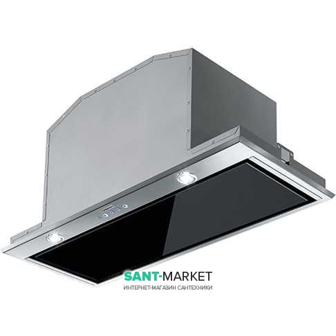 Витяжка для кухні вбудована Franke Inca Plus FBI 737 XS / BK нержавіюча сталь / чорне скло 305.0528.842