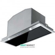 Вытяжка для кухни встраиваемая Franke Inca Plus FBI 737 XS/BK нержавеющая сталь/черное стекло 305.0528.842