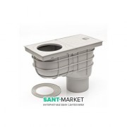 Дождеприемник MCH с вертикальным выпуском полипропилен серый 325 Es