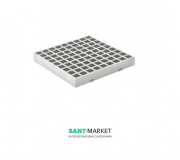 Решетка для дождеприемника MCH для сбора воды с поверхности пластик серый 334/5