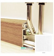 Плинтус для прокладки труб MCH пластик белый (RAL 9010) FT510