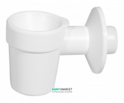 Сифон для дренажа и сбора конденсата MCH с воронкой полипропилен белый CH-517-1