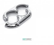 Декоративная рамка для двух колец MCH разборная хром KCH 2000