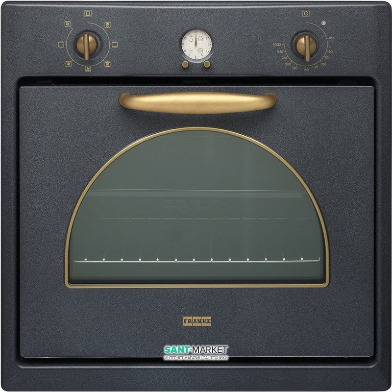 Духовой шкаф электрический Franke Country Metal CM 65 M GF графит 116.0183.268