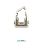 Клипса для крепления пластиковой трубы MCH 50 мм с застёжкой 1K050P