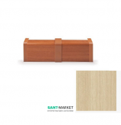 Рядовой соединитель плинтуса для прокладки труб MCH пластик клен FT504A