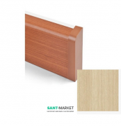 Правая заглушка плинтуса для прокладки труб MCH пластик клен FT506A