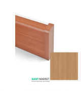 Правая заглушка плинтуса для прокладки труб MCH пластик бук FT506B