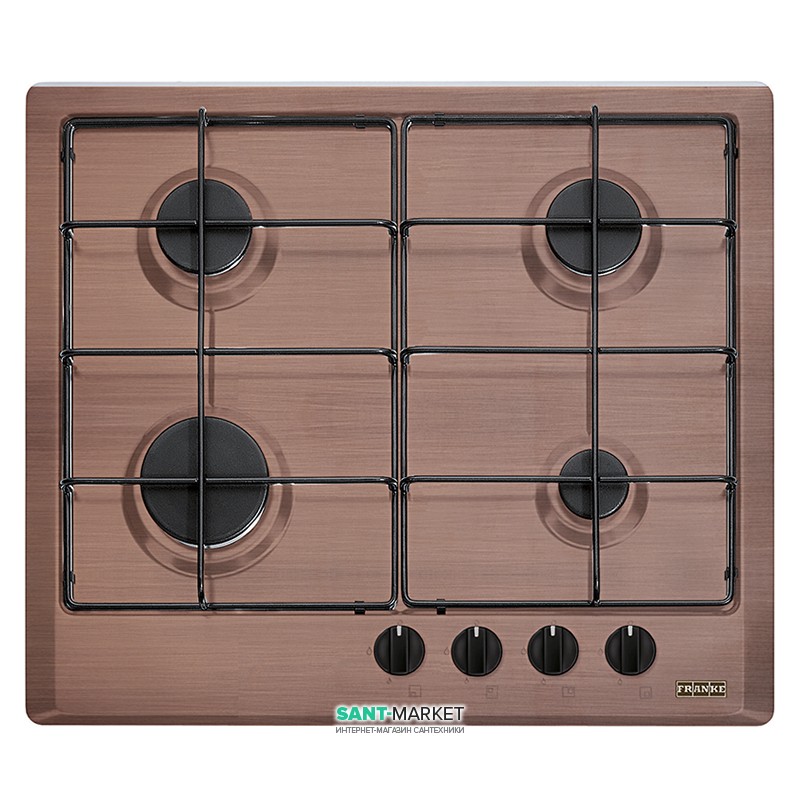 Варильна поверхня газова Franke Multi Cooking FHLM 604 4G CO E мідь 106.0263.749
