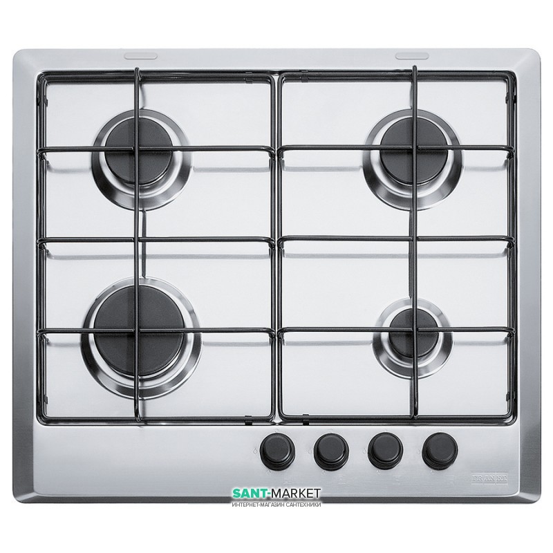 Варочная поверхность газовая Franke Smart FHMR 604 4G XS E нержавеющая сталь 106.0049.038