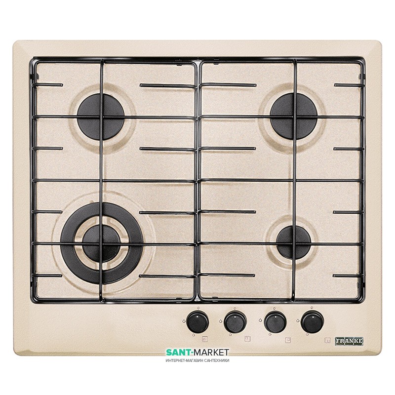 Варочная поверхность газовая Franke Smart FHM 604 3G TC SH E сахара 106.0037.680