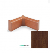 Внутренний угол плинтуса для прокладки труб MCH пластик дуб FT502D