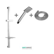 Душевой гарнитур Jika Cubito с ручным душем хром H3604210040411