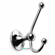 Гачок для ванної подвійний Lineabeta Venessia латунь хром 52938.29