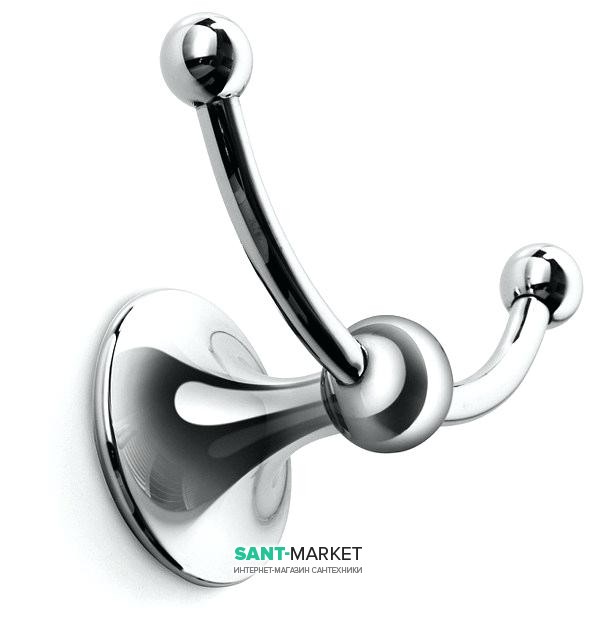 Гачок для ванної подвійний Lineabeta Venessia латунь хром 52939.29