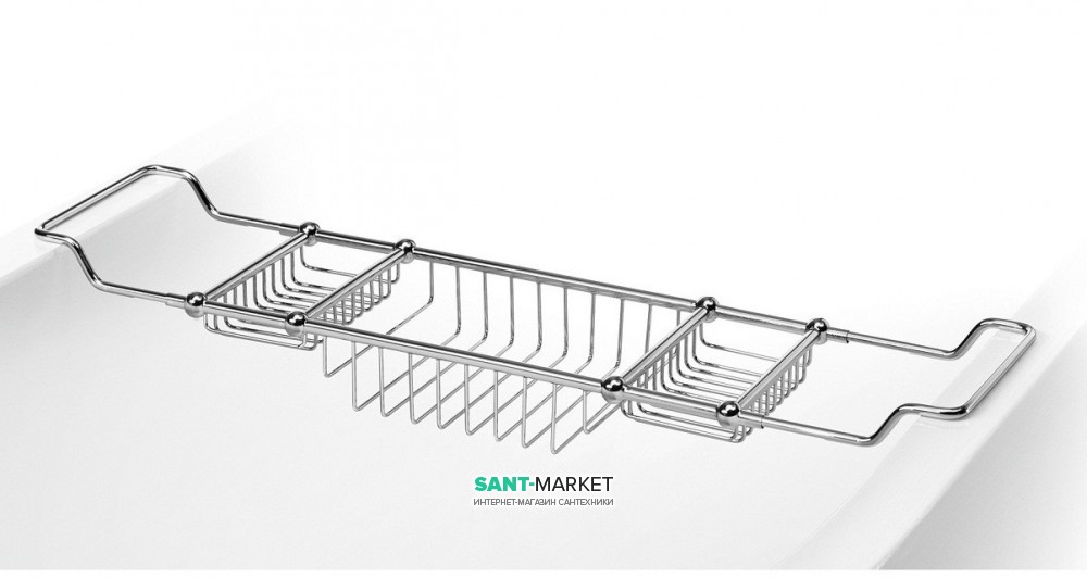 Полочка для ванной Lineabeta Venessia металл хром 52924.29