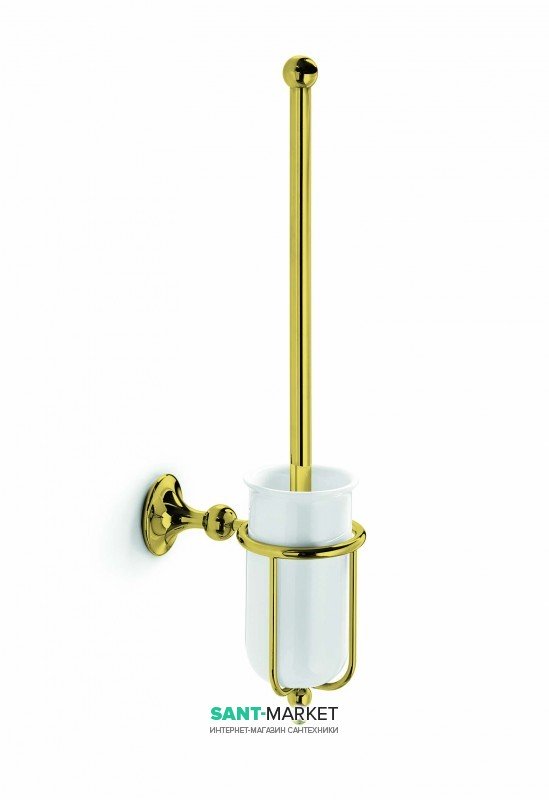Йоржик для унітазу Lineabeta Venessia латунь / кераміка хром / бронза 52906.35