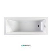 Ванна акриловая Jika Cubito 160х75 см прямоугольная белый H2214200000001