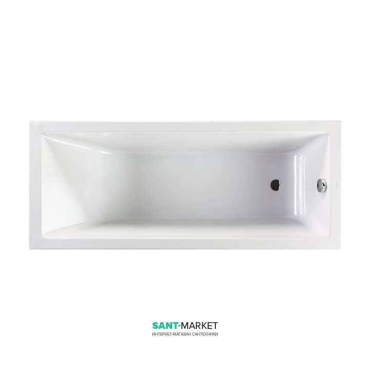 Ванна акриловая Jika Cubito 170х70 см прямоугольная белый H2244200000001