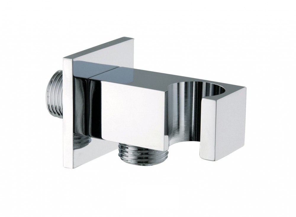 Шланговое підключення GRB Hydro з утримувачем для душу хром 050067