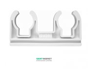 Клипса для крепления 2-х труб MCH 2х18 мм 20018Cu