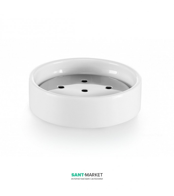 Мильниця для ванною Lineabeta Saon кераміка білий 44022.09