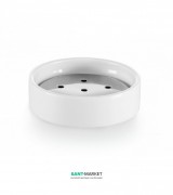 Мильниця для ванною Lineabeta Saon кераміка білий 44022.09