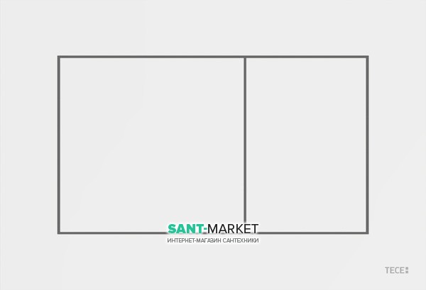 Панель змиву для унітазу TECE TECEnow антибактеріальна білий 9240405