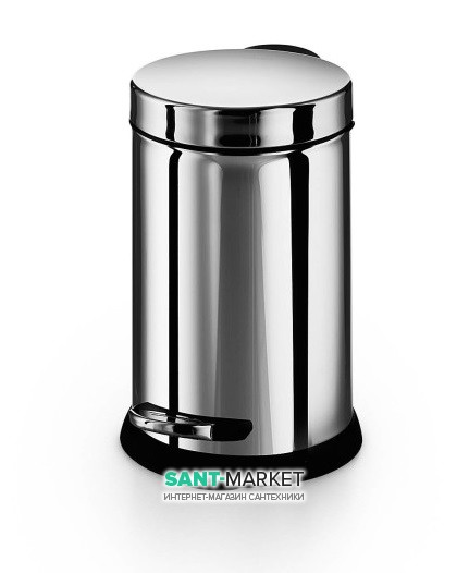Відро для сміття Lineabeta Basket з педаллю 3 л нержавіюча сталь полірована 53297.29
