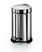 Відро для сміття Lineabeta Basket з педаллю 3 л нержавіюча сталь полірована 53297.29