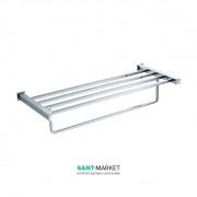 Держатель-полка для полотенец Jika Cubito 570х227 мм хром H3817360040001