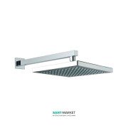 Верхний душ Jika Cubito 202х202 мм с кронштейном хром H3674200040001