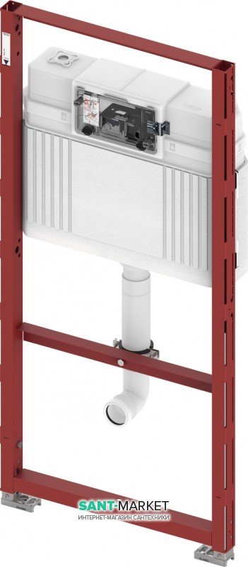 Система інсталяції для дитячого підлогового унітазу TECE TECEprofil червоний 9300088