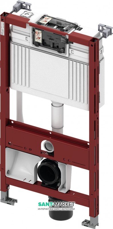 Система інсталяції для унітазу-біде TECE TECEprofil червоний 9300082