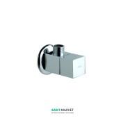 Угловой вентиль Jika Cubito 3/8”–1/2” хром H3724200040101