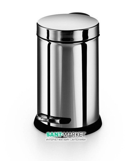 Ведро для мусора Lineabeta Basket с педалью 3 л нержавеющая сталь полированная 53297.29