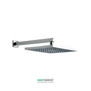 Верхний душ Jika Cubito 250х250 мм с кронштейном хром H3674200040421