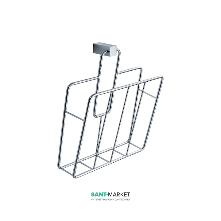 Держатель-корзинка для журналов Jika Cubito хром H3857320040001