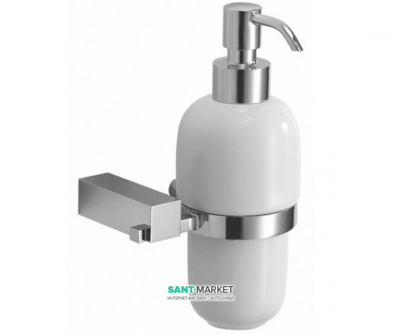 Дозатор для жидкого мыла Jika Cubito керамика/хром H3847350040001