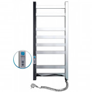 Электрический полотенцесушитель Navin Авангард правый 360х800 digital таймер нержавеющая сталь 10-028052-3680