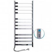 Электрический полотенцесушитель Navin Авангард левый 480х1200 digital таймер нержавеющая сталь 10-028152-4812