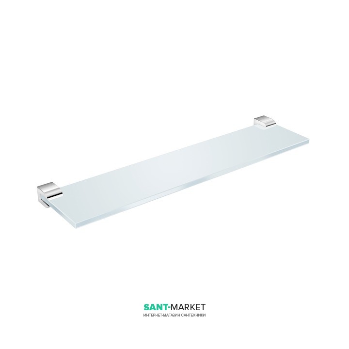 Поличка для ванної Jika Cubito Pure 40 см скло / хром H3853B10040001