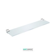 Полочка для ванной Jika Cubito Pure 40 см стекло/хром H3853B10040001