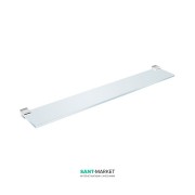 Полочка для ванной Jika Cubito Pure 57 см стекло/хром H3853B20040001