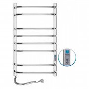 Электрический полотенцесушитель Navin Симфония Квадро левый 480х800 digital с таймером нержавеющая сталь 10-009152-4880